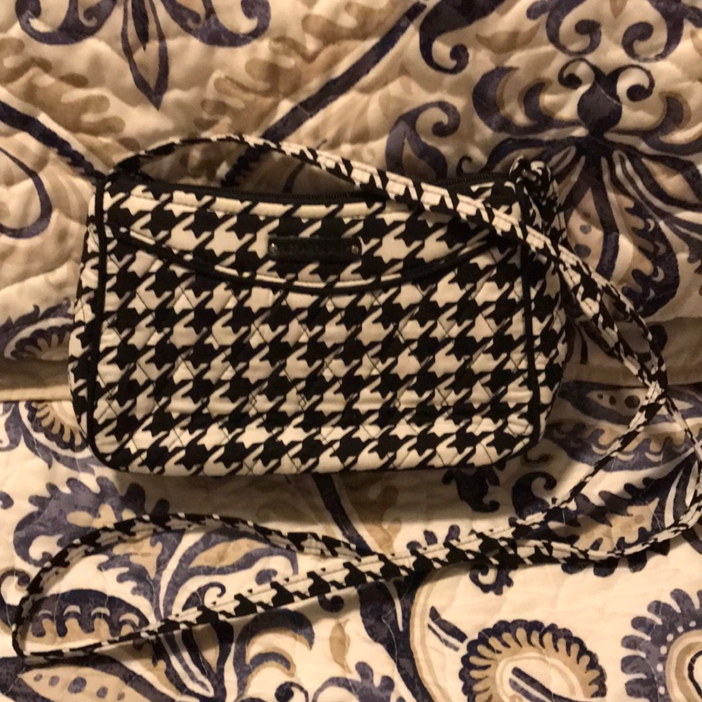 Vera Bradley Crossbody - Midnight Houndstooth